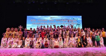 教育部、文化和旅游部、財(cái)政部2018年高雅藝術(shù)進(jìn)校園——中國經(jīng)典舞劇《絲路花雨》上海站演出圓滿落幕